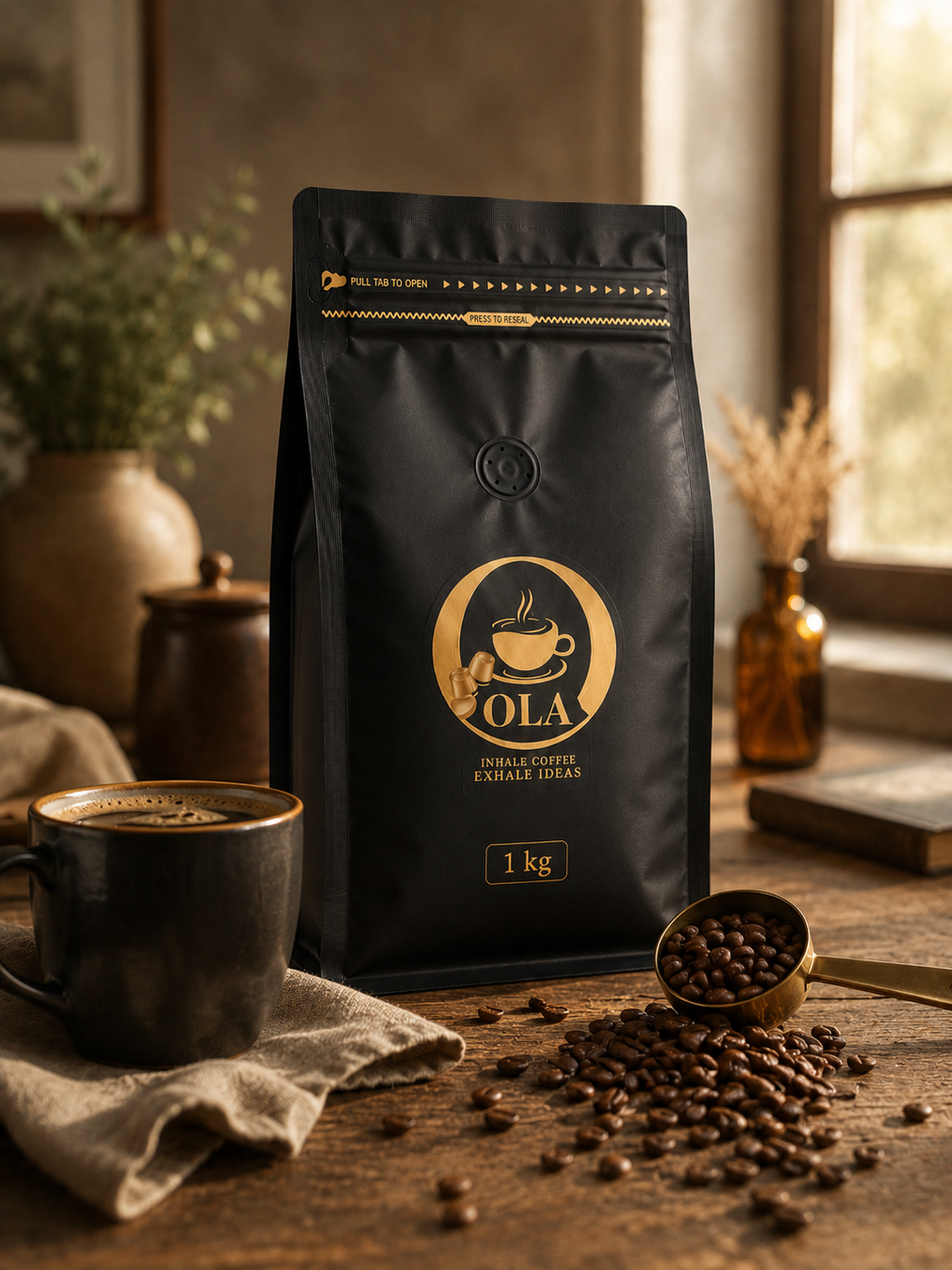 OLAs Arabica Coffee Beans – 1kg